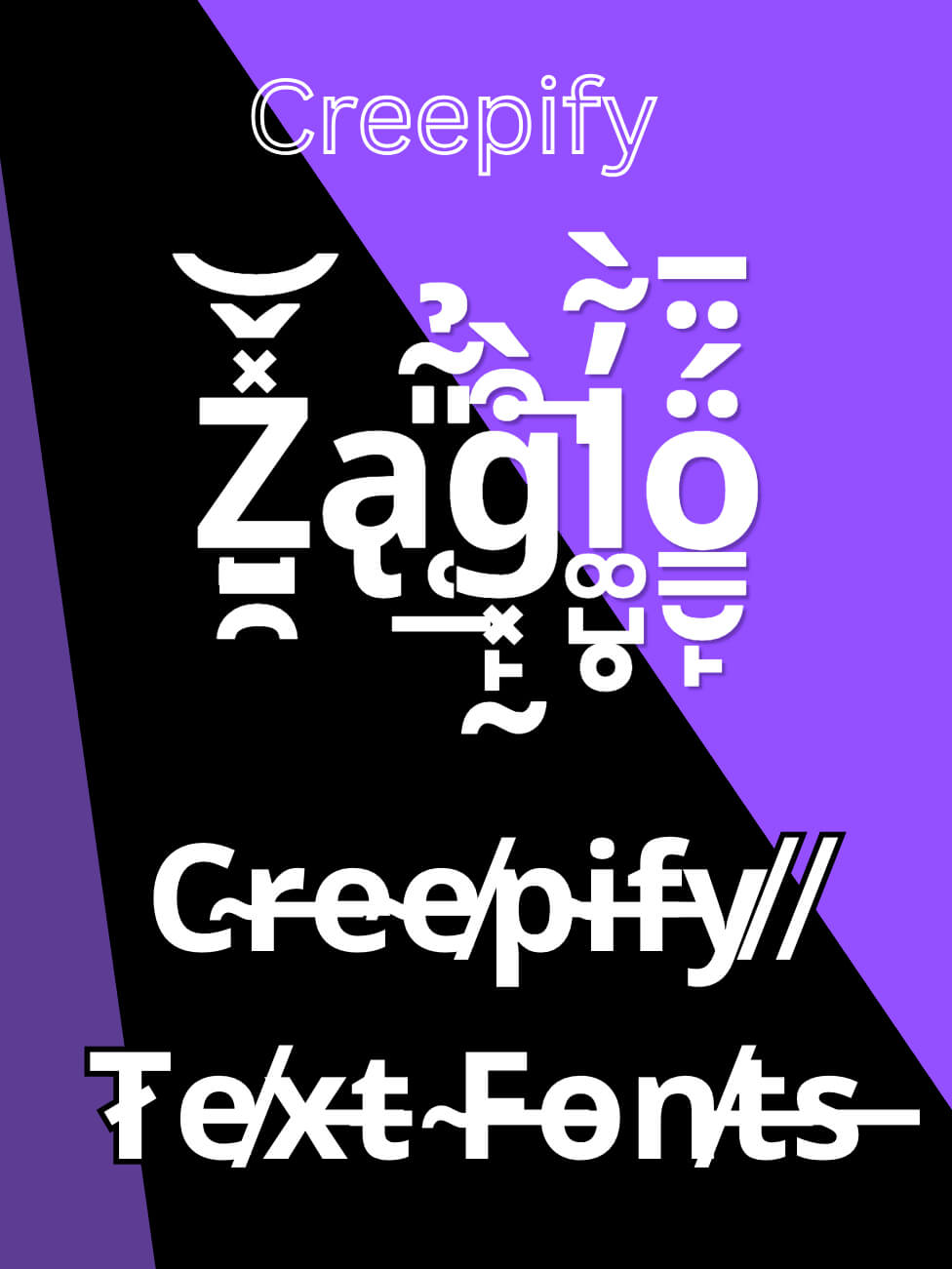 Creepify Freaky Fonts
