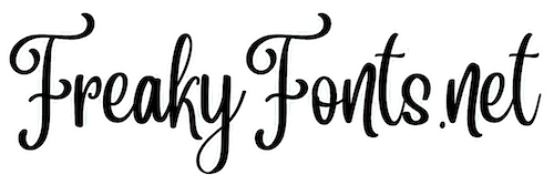 Freaky Fonts